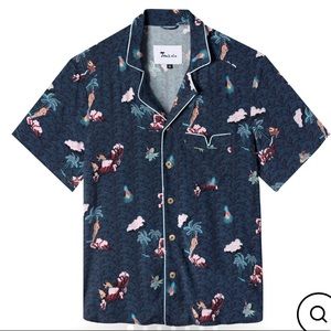 New PLAYA OF EDEN (NAVY) UNISEX  Sz XS NWOT